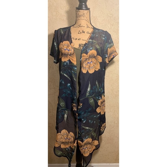 Marbetia Sheer Kimono - Picture 1 of 5